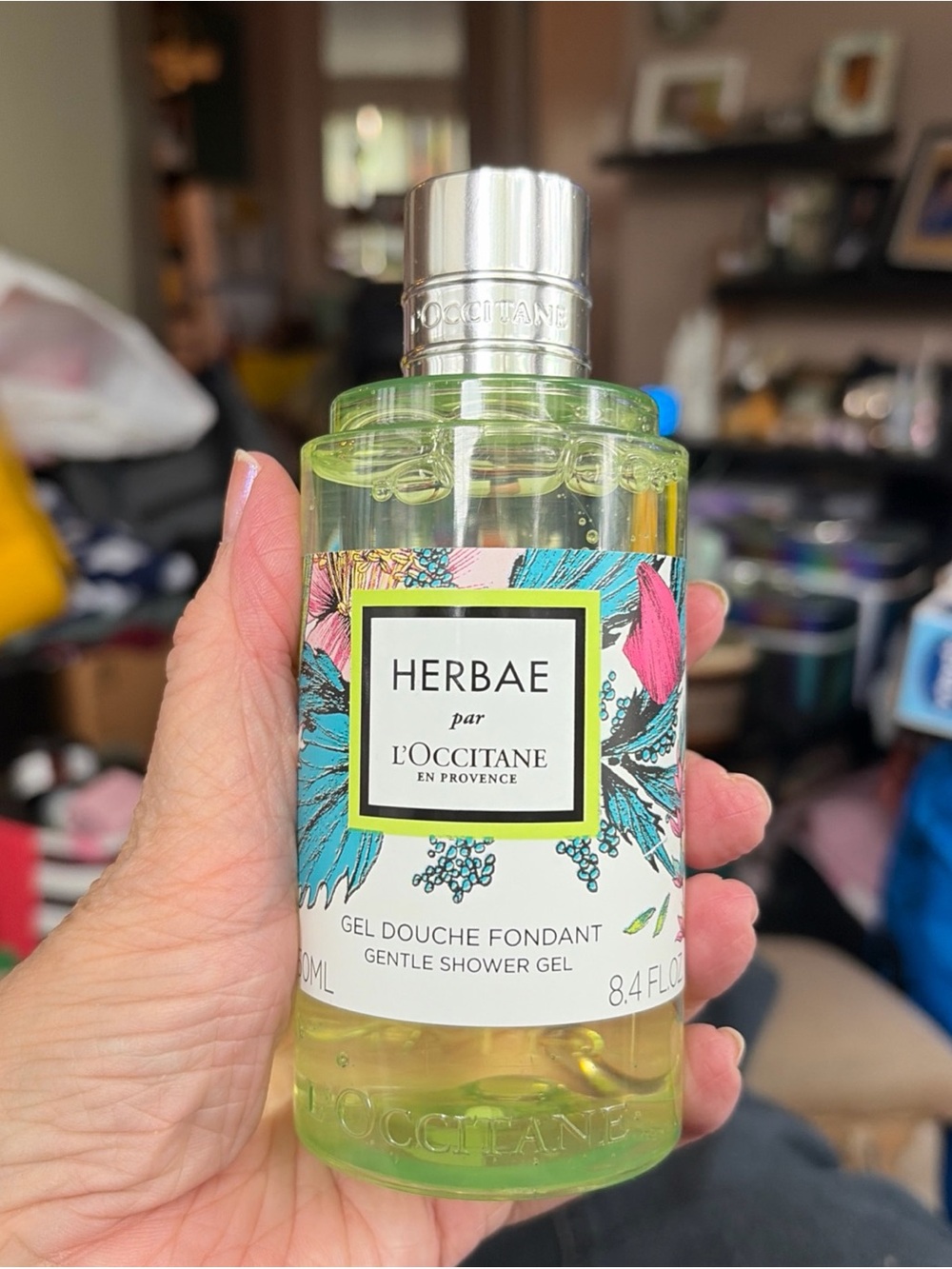 L'OCCITANE Herbae Gentle Shower Gel - Green 250ml.  New!
